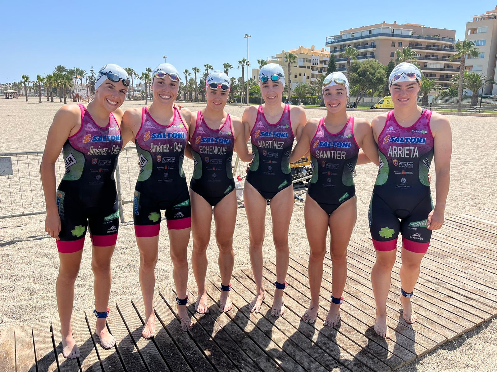 Dos bronces para Saltoki Trikideak en la Copa del Rey y de la Reina de triatlón